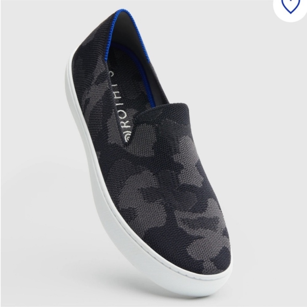 Rothy’s Black Camo Shoes Size 9